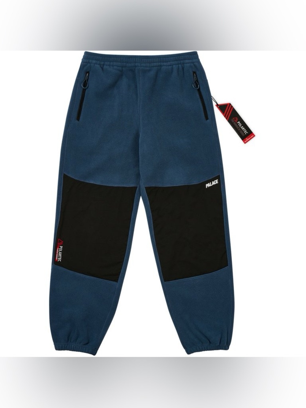 Palace Polartec 200 Jogger Navy FW24 Logo Fleece Sweatpants Men's Size Large